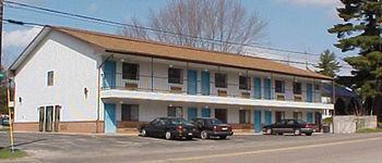 Olympia Motel Lake Delton Buitenkant foto