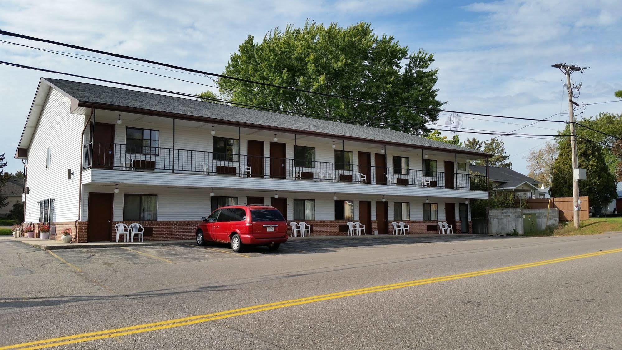 Olympia Motel Lake Delton Buitenkant foto